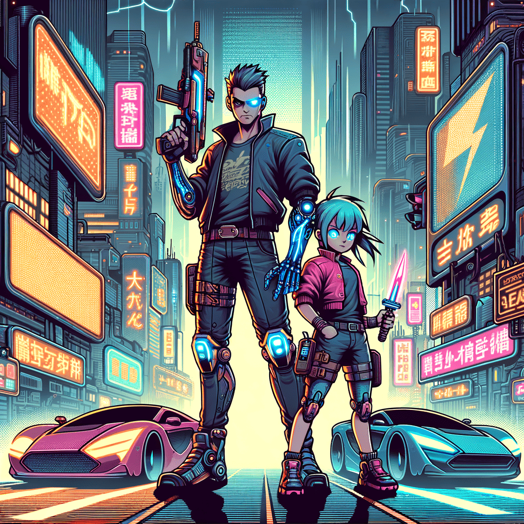 Sparky & Shortz Cyberpunk